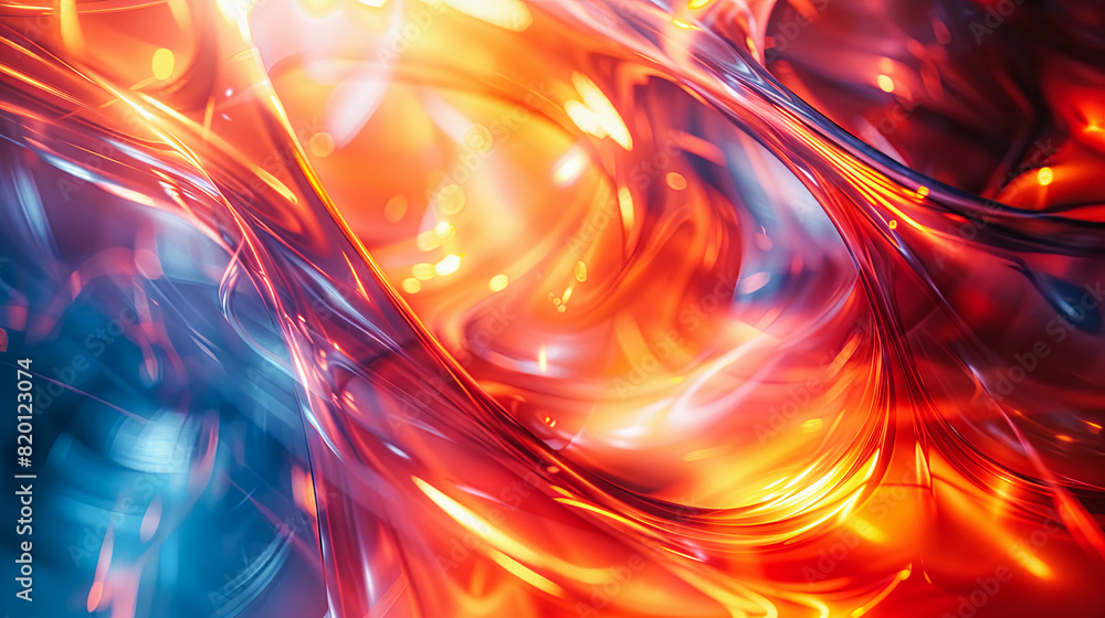 Poster abstract fractal background a computer-generated 2d illustration, texture