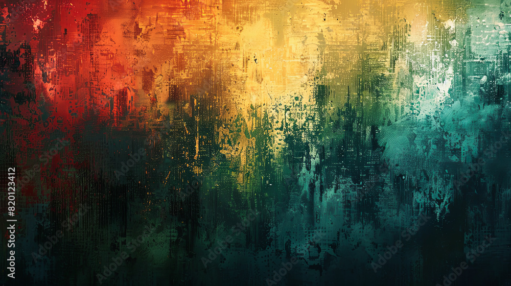 Poster grunge colorful background with space for text or image. eps10