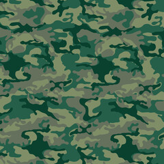Fototapeta premium Green gray camouflage pattern