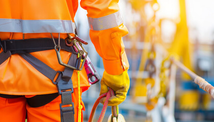 construction worker on a site