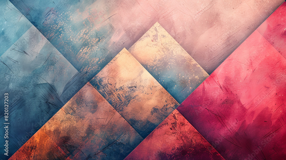 Poster colorful abstract background with grunge texture. elements of design.