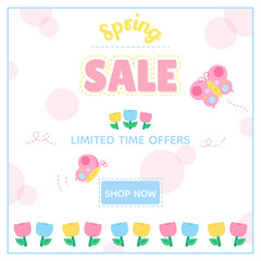 hello spring flower sale
