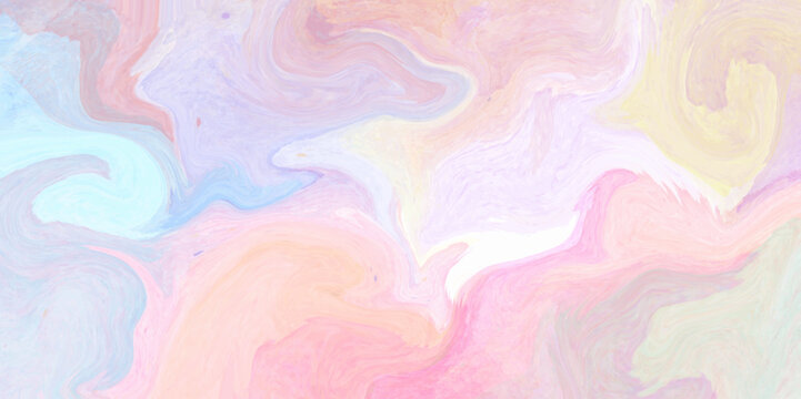 The texture of mix color and white marble pattern modern style Liquid background. colorful marble pattern of the blend of curves. Acrylic painting with colorful shiny gradient Design Projects and Text