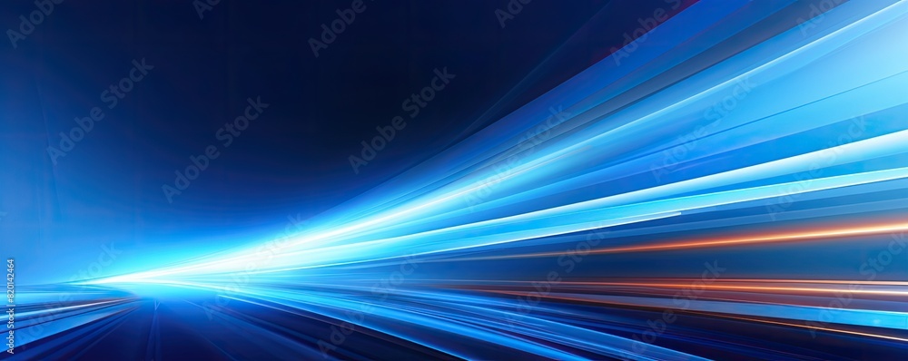 Poster a blue and green image of a long, thin line with many small dots. the image is abstract and has a fu
