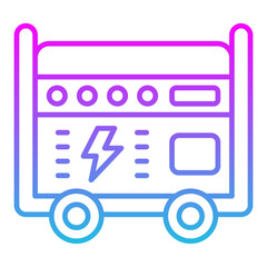 Electric Generator Icon
