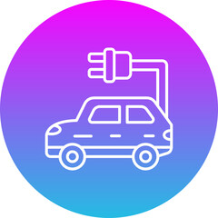 Electric Car Icon