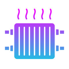 Central Heating Icon