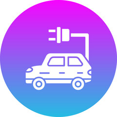 Electric Car Icon