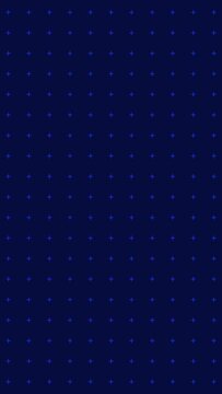Minimal Dark Blue Plus Pattern Moving Vertical video