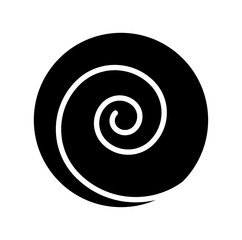 black and white swirl