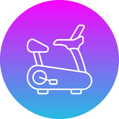Gym Bike Icon