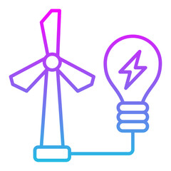 Wind Power Icon
