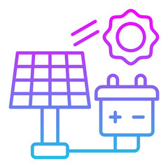 Solar Panel Icon