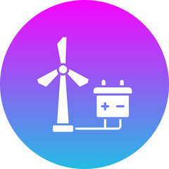 Wind Energy Icon