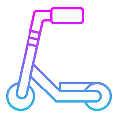 Kick Scooter Icon