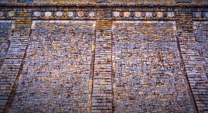 Kensico Dam wall in Westchester county New York