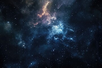 Fototapeta premium Beautiful cosmic background with vibrant colors