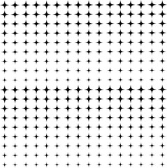 Texture in the form of an abstract pattern of stars on a white background