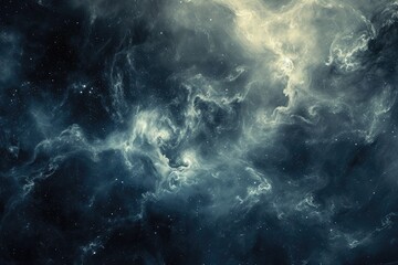 Fototapeta premium Colorful galaxy with cosmic dust and nebulas