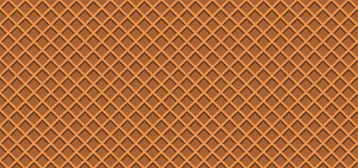 abstract background ice cream waffle background vector illustration seamless  pattern texture wafer.