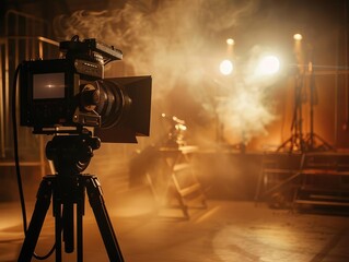 Fototapeta premium Cinematic Effects Dramatic lighting and special effects for a cinematic feel