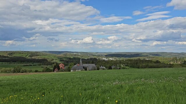 Oelinghausen Monastery in the Arnsberg Sauerland.