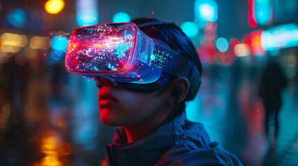 Virtual Reality Vision: Exploring the Future Through VR Glasses