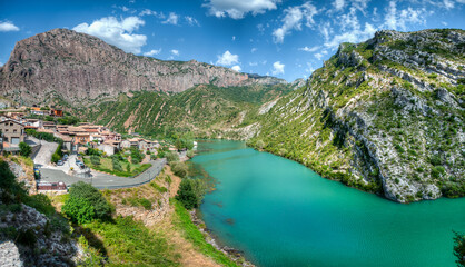 Obraz premium Sopeira is a Spanish municipality in the province of Huesca, in the autonomous community of Aragón, Spain
