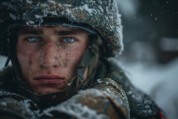 Illustrations of Soldier War Portraits