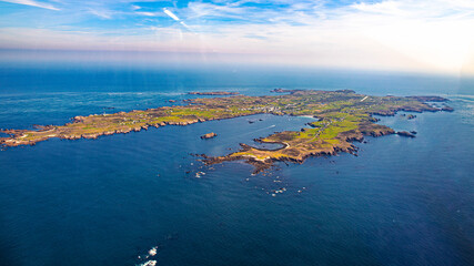 Ouessant Island in french brittany in finistere atlantic ocean © Olivier