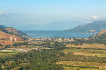 landscape with mountains