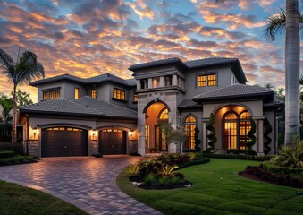 house driveway leading aka dream perfect kicking florida mansion sky rows doors tilework steel studs expensive design car garage doorway gorgeous