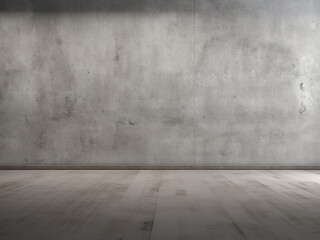 Step into a vintage grey cement room, a perfect interior template