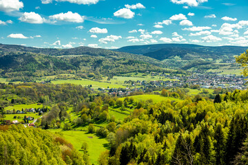 Eine früh morgendliche Wanderung rund um die Stadt Schmalkalden mit ihrer wunderschönen Landschaft - Thüringen - Deutschland