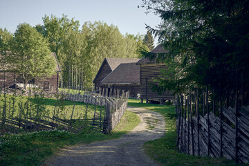 Images from a day in May 2024 at Steinberg Open Air Museum, Toten, Norway.