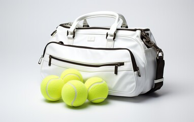 Tennis Bag in Isolation