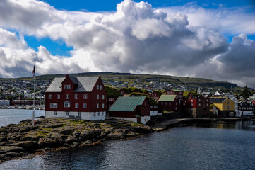 Obraz premium Faröer, Einsam