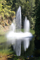 Ross Fountain in Butchart Gardens