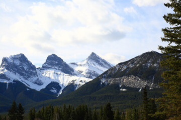 Canmore's Three Sisters