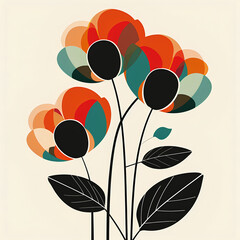 abstract floral background