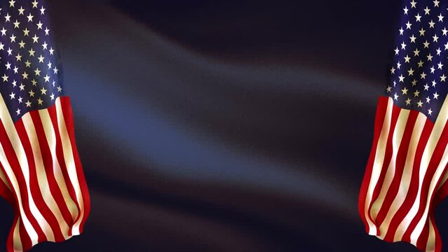 US election or independence day background