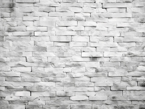 Fototapeta Explore the versatility of white and gray brick textures