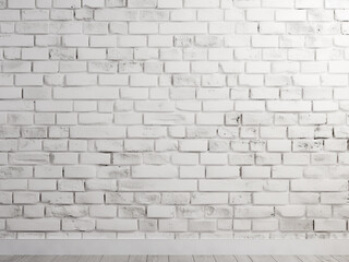 Obraz premium A backdrop of textured white concrete brick wall
