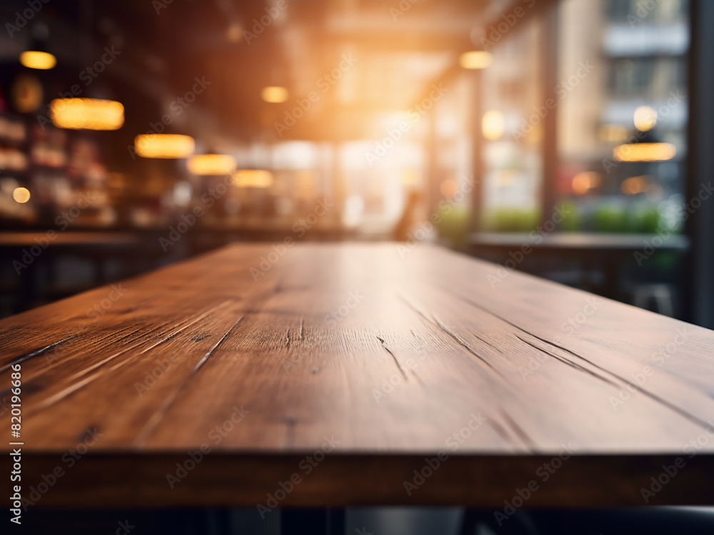 Poster Lifestyle and celebration intertwine in a caf? setting, centered around a wooden bar table