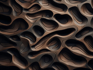 Explore textures showcasing fascinating intricacies