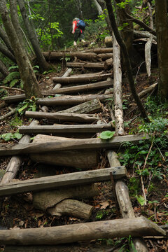 Hiking trail to Calypso Gorge in Thessaly - Greece
