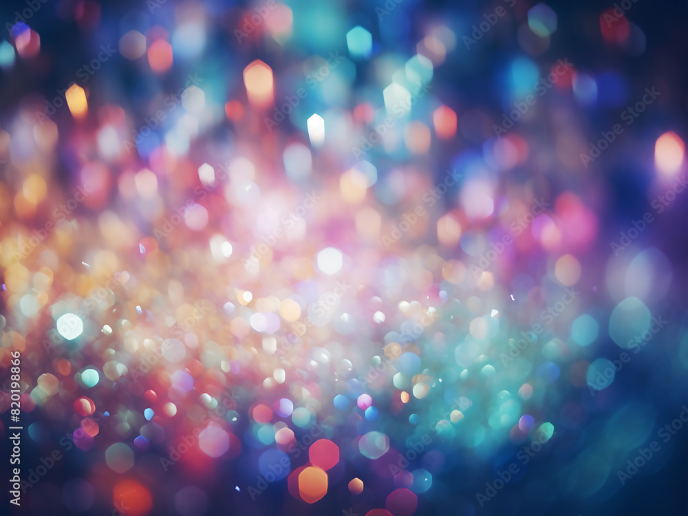 Poster abstract beauty: colored lights merge seamlessly, creating an elegant backdrop