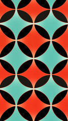 Abstract Image, Checkered, Wavy, Floral, Pattern Style Texture, Wallpaper, Background, Cell Phone and Smartphone Cover, Computer Screen, Cell Phone and Smartphone Screen, 9:16 Format - PNG