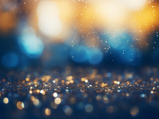 Bokeh light background textured for festive celebrations