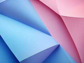 Fototapeta premium Abstract geometric background in trendy pink and blue hues, perfect for contemporary designs